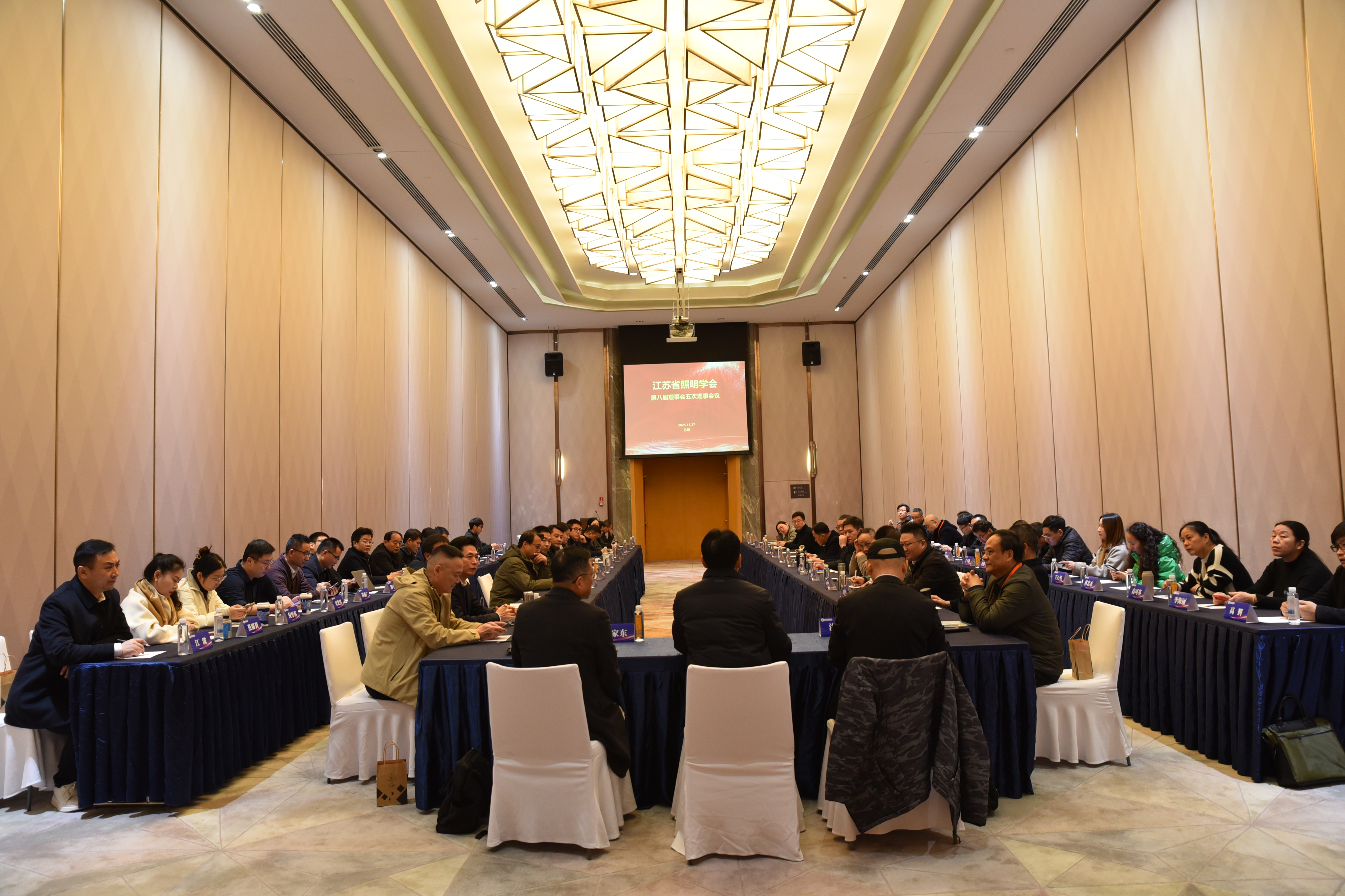 江苏省照明学会召开第八届理事会五次会议和常务理事会议